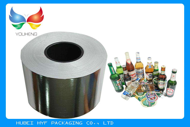 China metalizó el papel en cartón metalizado vacío de la transferencia de  calor de la fuerza mojada del papel de etiqueta de la botella 69gsm alto